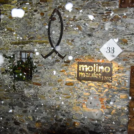 La Volta - Molino Maufet Mühle - Patio On The Garden *